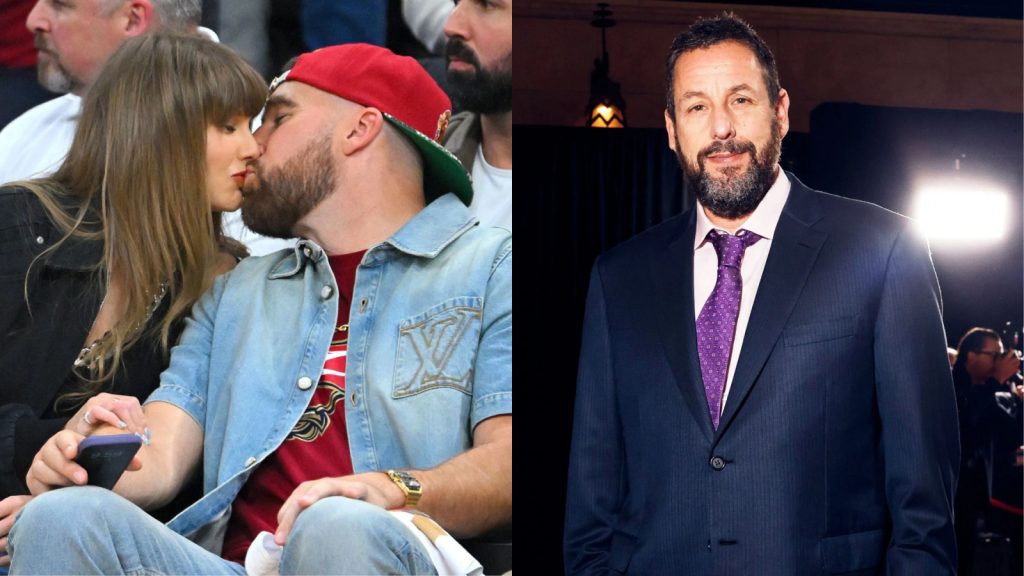 Adam Sandler oficializa o casamento de Taylor Swift e Travis Kelce