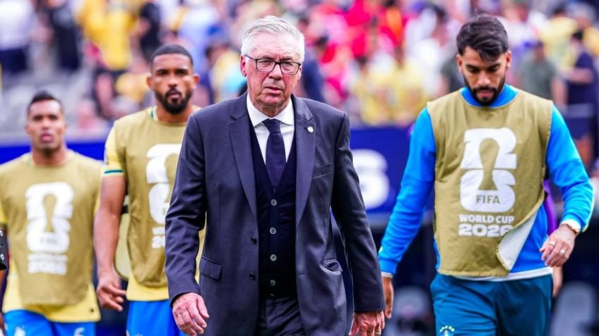 Ancelotti assume erro nas mudanças que eliminaram o Brasil