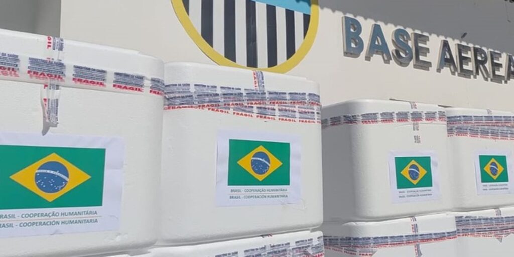Brasil envia 690 mil doses de vacinas em apoio à Venezuela afetada por terremotos