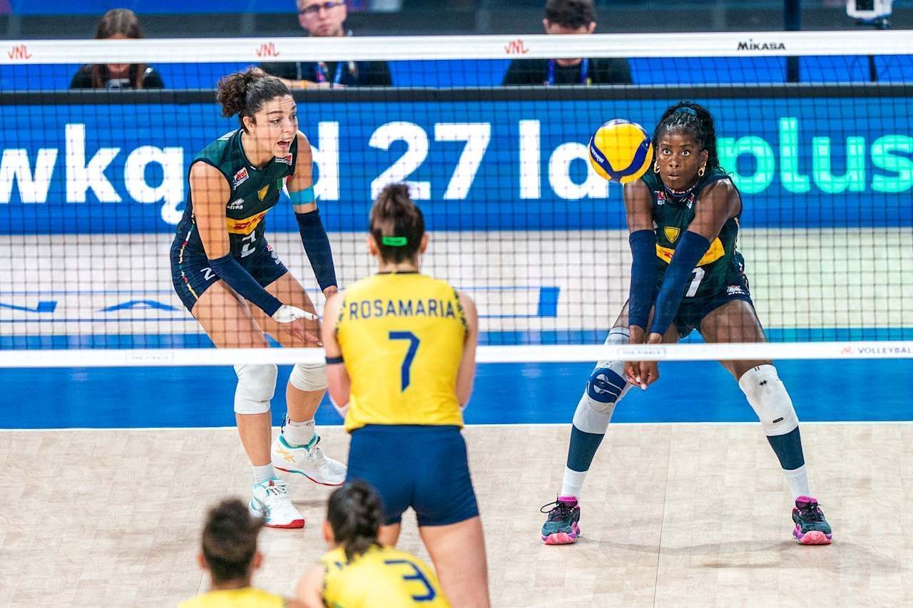 Brasil supera Itália em virada e garante vaga na final da VNL