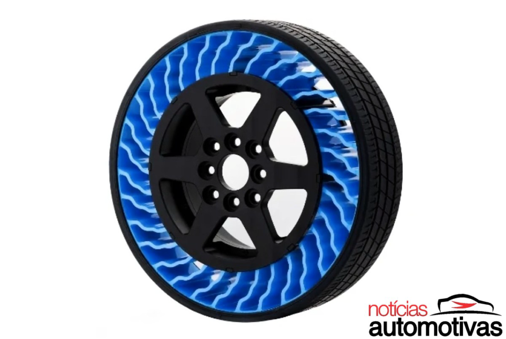 Bridgestone lança pneu sem ar AirFree para frotas autônomas no Japão