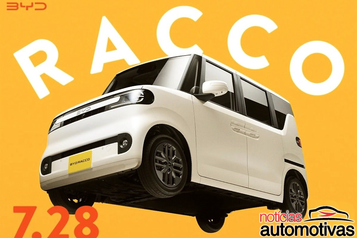 BYD estreia no Japão com kei car elétrico de 320 km de autonomia