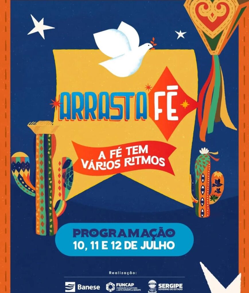 Arrasta Fé 2026 inicia hoje com shows na Orla da Atalaia em Aracaju