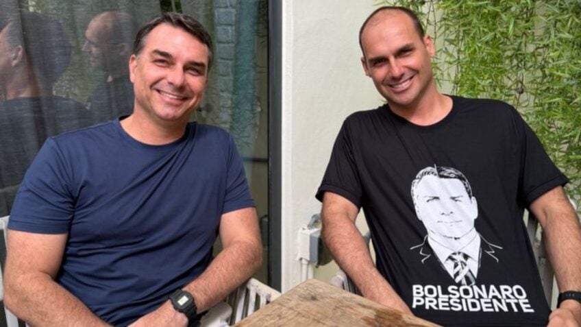 Eduardo Bolsonaro afirma que eleição de 2030 depende de Flávio ser eleito presidente