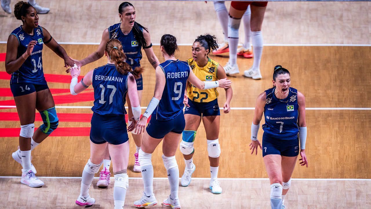 Eslovênia enfrenta Polônia na semifinal da VNL; jogo às 4h (BR)