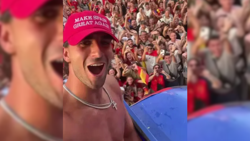 Ferran Torres usa boné inspirado em Trump após título da Copa do Mundo 2026