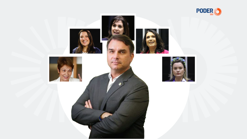Flávio Bolsonaro avalia vice feminina para reduzir rejeição e se aproximar de eleitoras