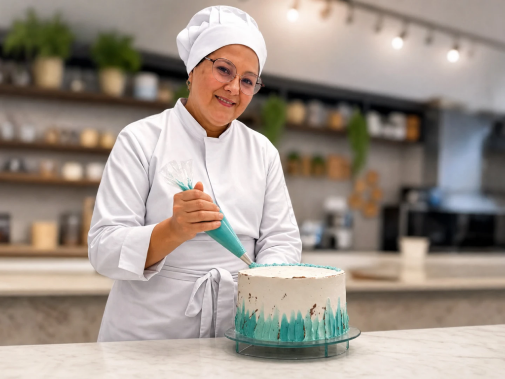 Empreendedora de Ribeirópolis ministra oficina gratuita de confeitaria para mães em Aracaju