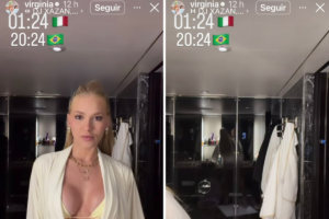 Teoria da Internet: Suposto reflexo de Vini Jr. em foto de Virgínia na Itália agita a web