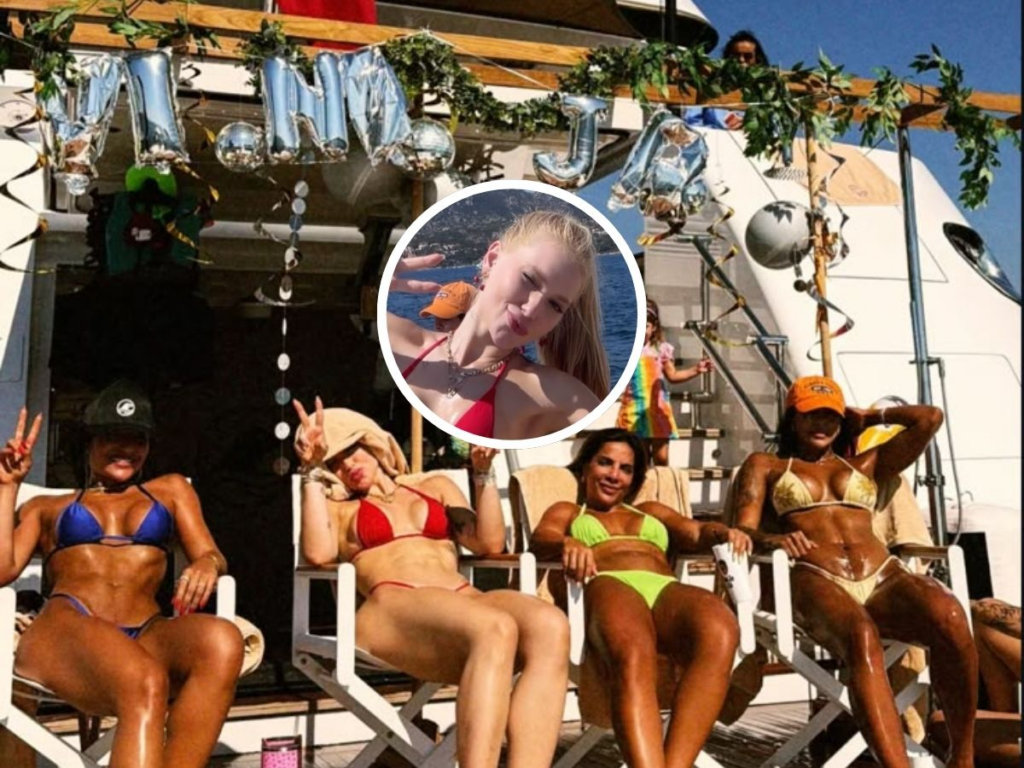 Aniversário no Mediterrâneo: Virgínia curte comemoração de Vini Jr. em iate de luxo na Itália