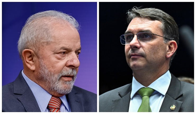 Lula lidera intenções de voto com 40,4%, seguido por Flávio Bolsonaro com 32%