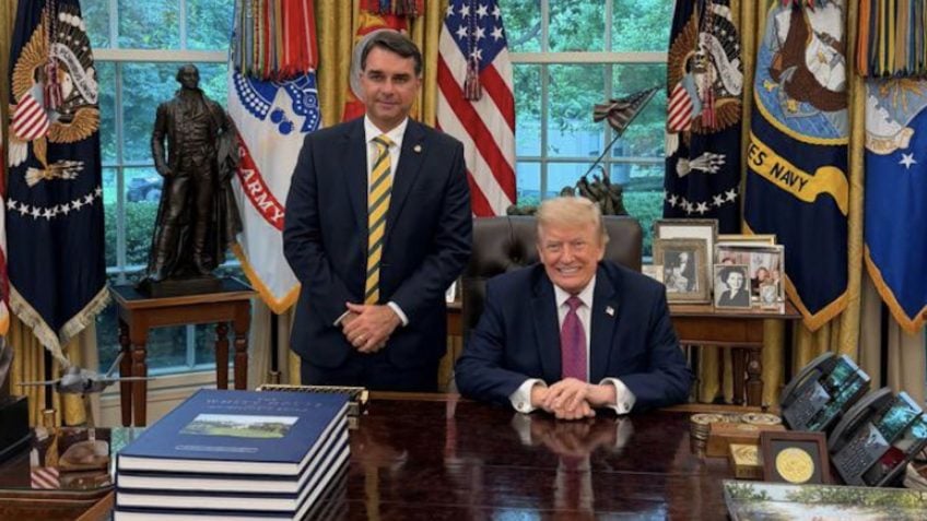 Maioria vê Trump favorecendo Flávio Bolsonaro, diz Datafolha