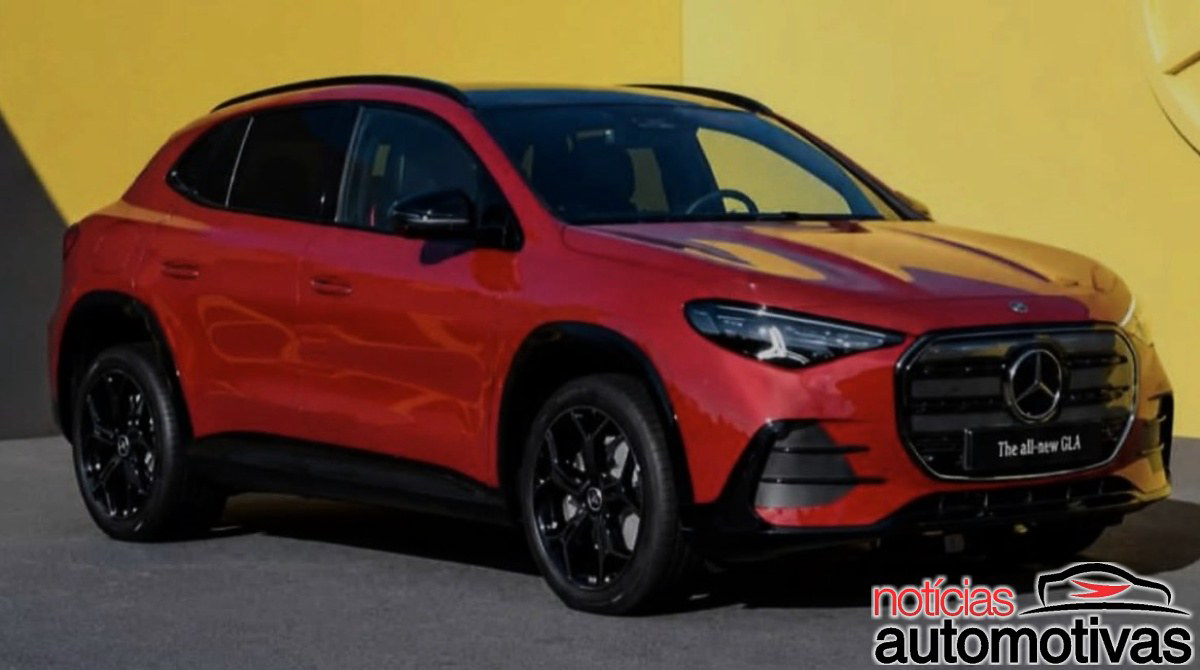 Mercedes revela novo GLA com faróis inovadores e fim da sigla EQA