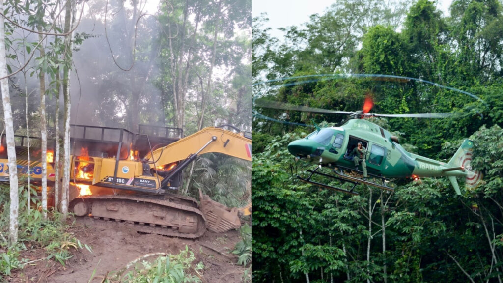 PF combate garimpo ilegal de ouro e cobre no Pará com operação integrada
