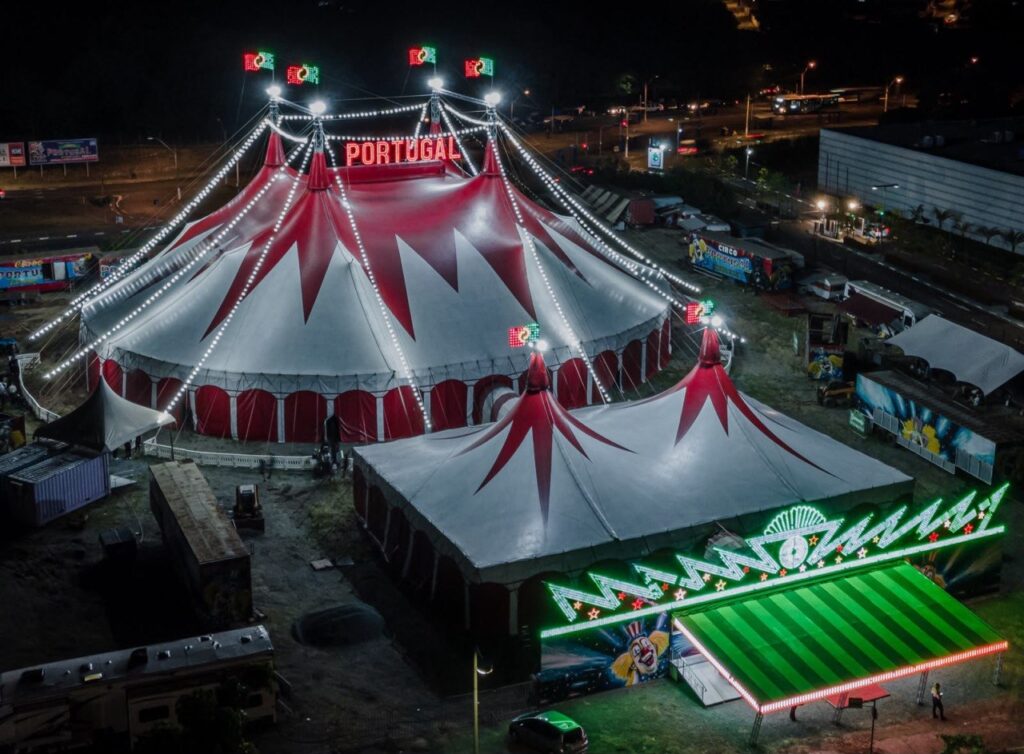 Após 15 anos, Circo Portugal volta a Aracaju com estrutura grandiosa e atrações inéditas