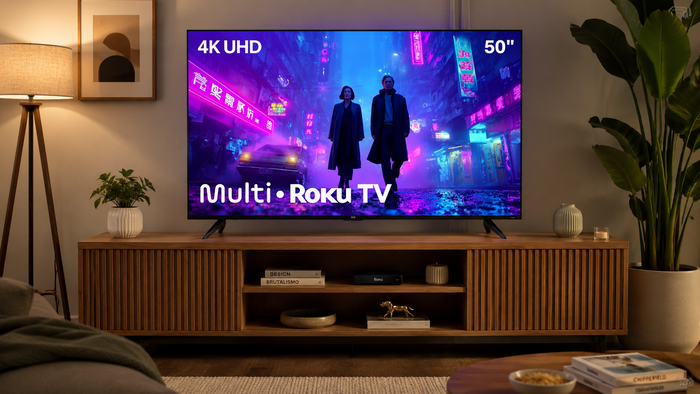 Smart TV 4K de 50″ da Multi tem preço reduzido para R$ 1.550 na Amazon