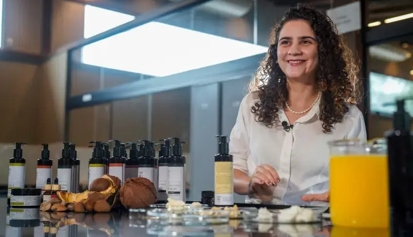 Startup paraense de biocosméticos cresce 44% após incubação no Oka Hub