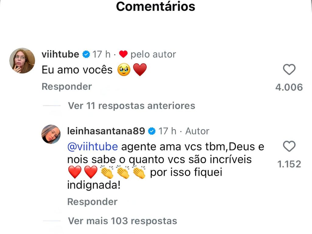 Viih Tube se emociona com apoio de funcionárias após polêmica sobre reality show