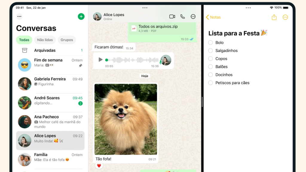 WhatsApp deve permitir uso do iPad como dispositivo principal em breve