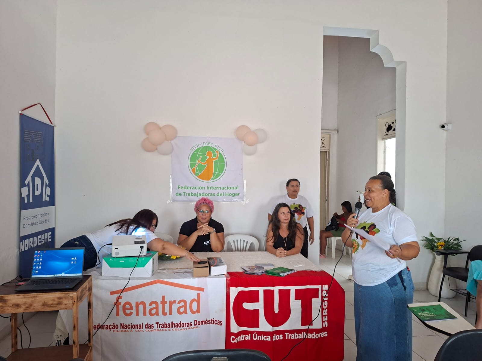 1º Encontro de Conscientização sobre Segurança e Saúde no Trabalho Doméstico em Sergipe
