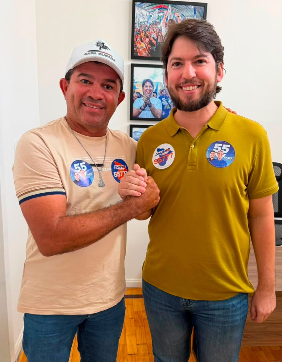 Jorginho Araujo recebe apoio do cantor Danielzinho Kaceteiro na campanha à reeleição