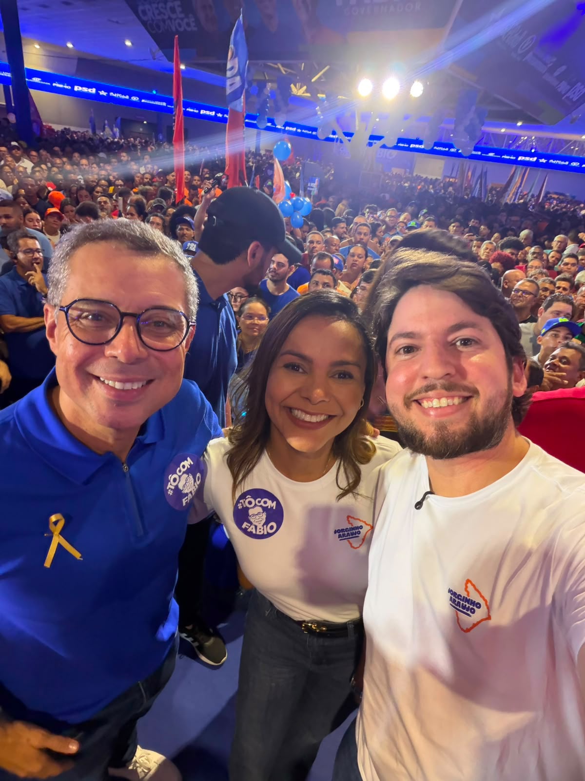 Jorginho Araujo tem candidatura à reeleição para deputado estadual oficializada em convenção histórica do PSD