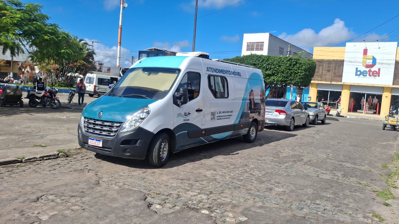 Atendimento móvel da Iguá Sergipe leva serviços gratuitos a municípios do Centro Sul em agosto
