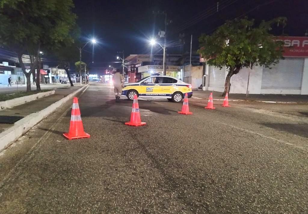 Aferição de radares provoca bloqueios em três avenidas de Aracaju