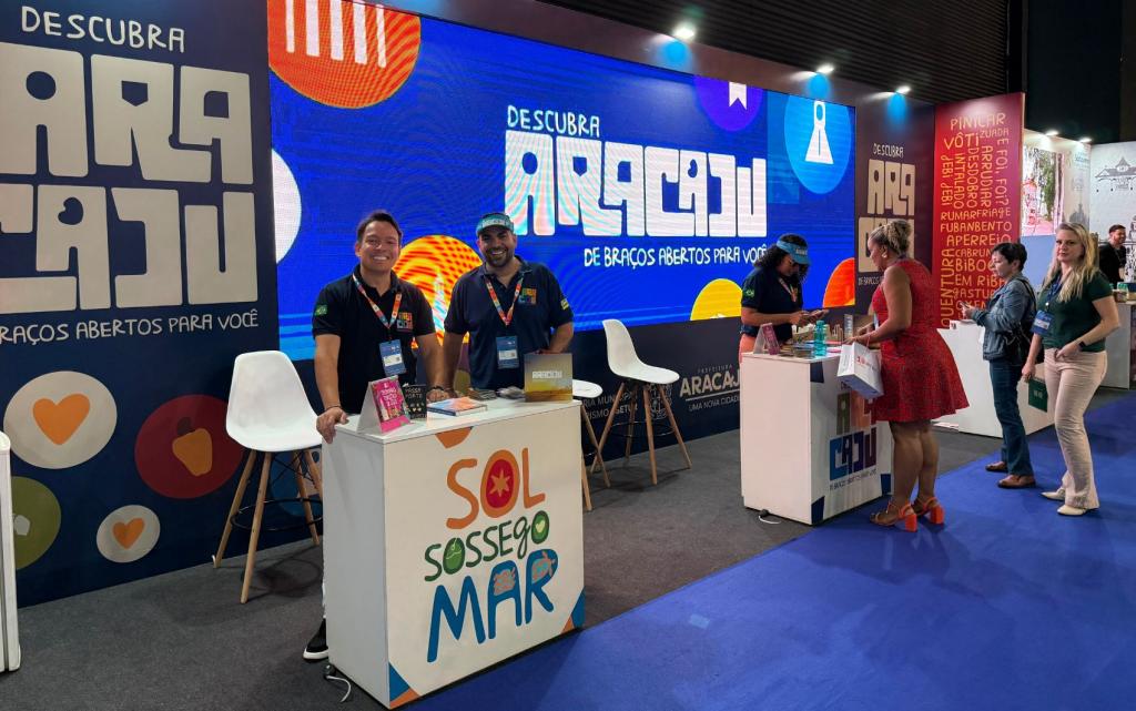 Aracaju marca presença na Travel Next Minas com estande próprio