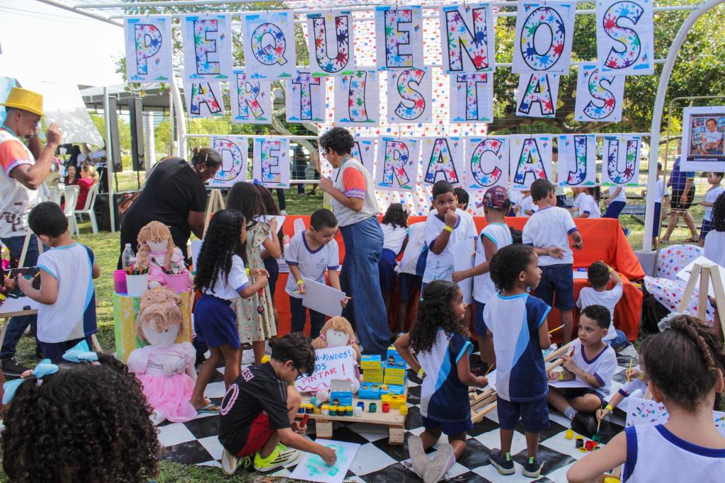Aracaju realiza evento da Primeira Infância com esporte, arte e lazer