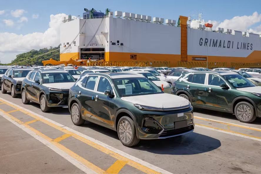 China domina importação de carros eletrificados pelo Brasil em 2025