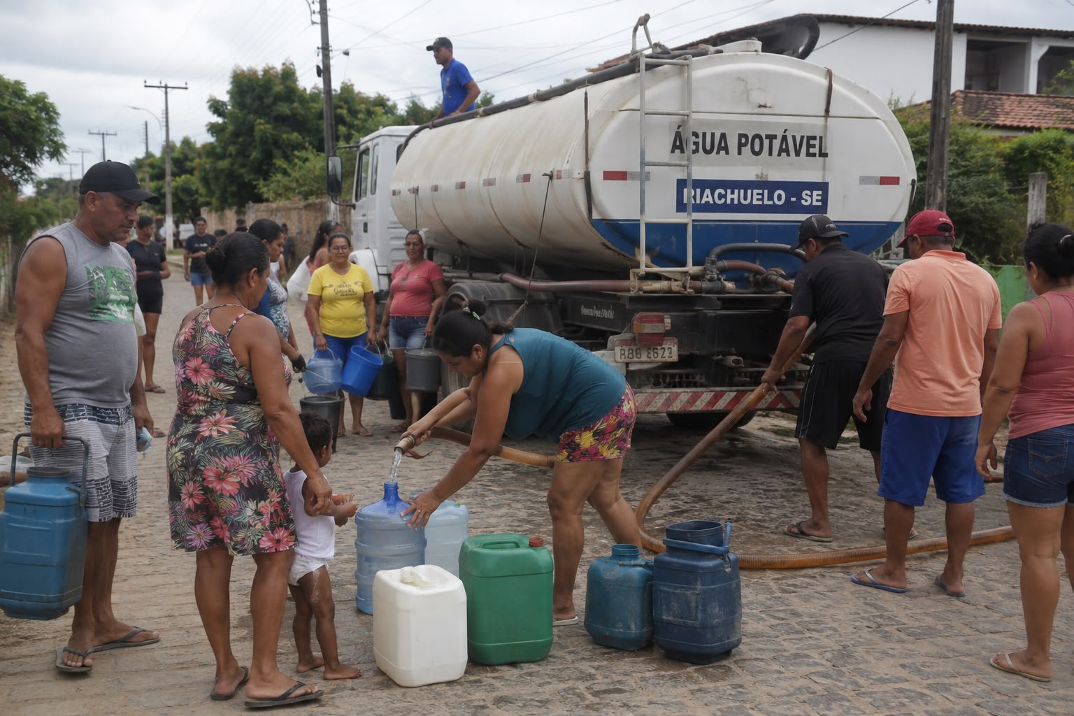 Crise: moradores de Bela Vista em Riachuelo pagam R$33 por caixa d’água
