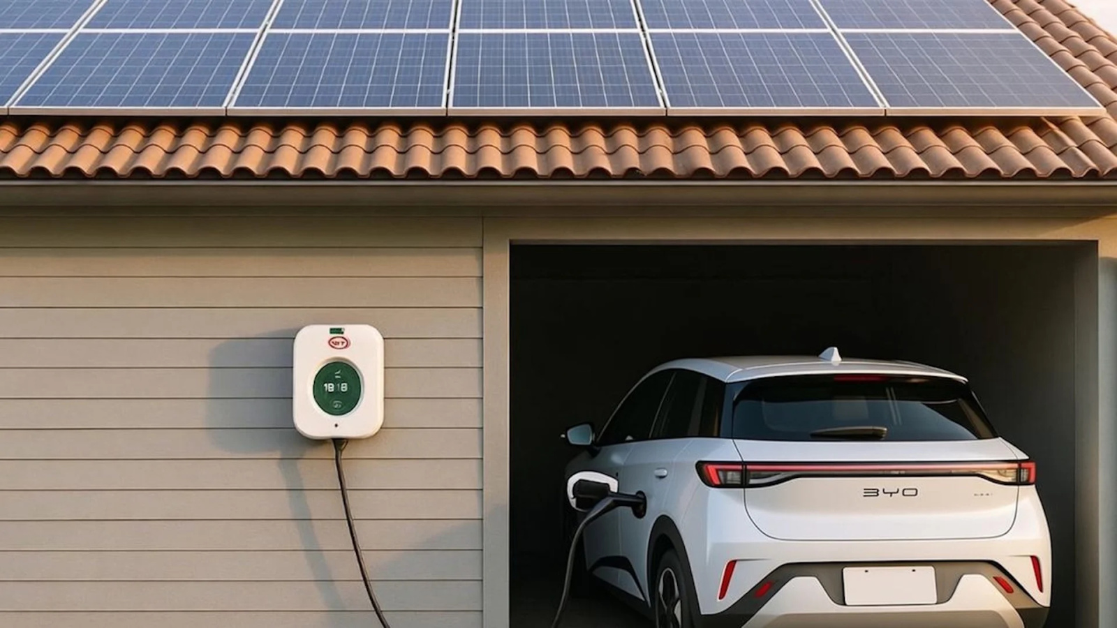 Descubra quantas placas solares recarregam um carro elétrico em casa