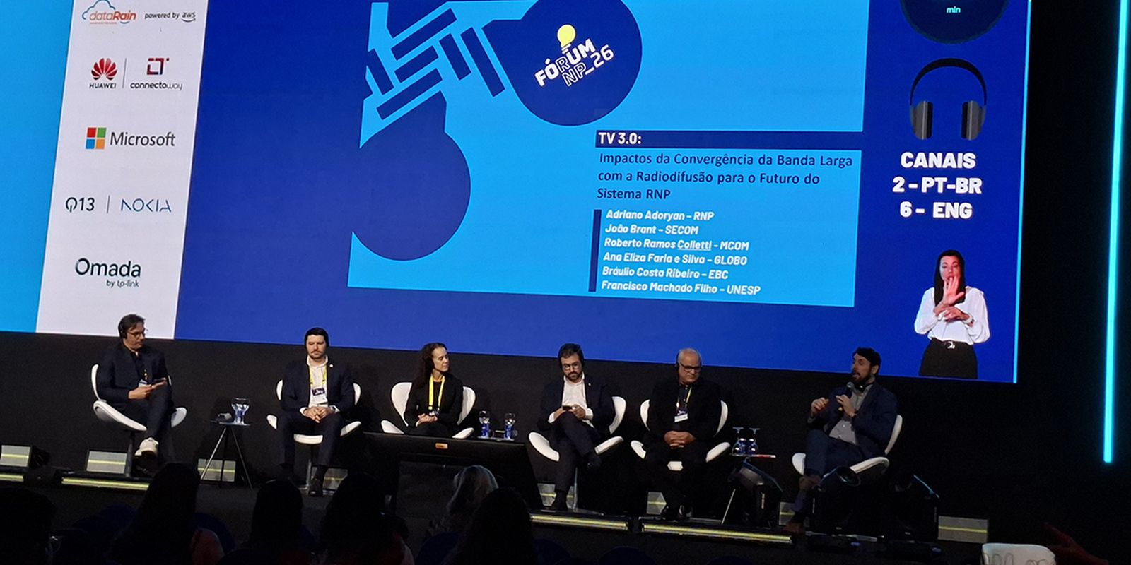 EBC afirma liderança na transição para TV 3.0 no Fórum RNP