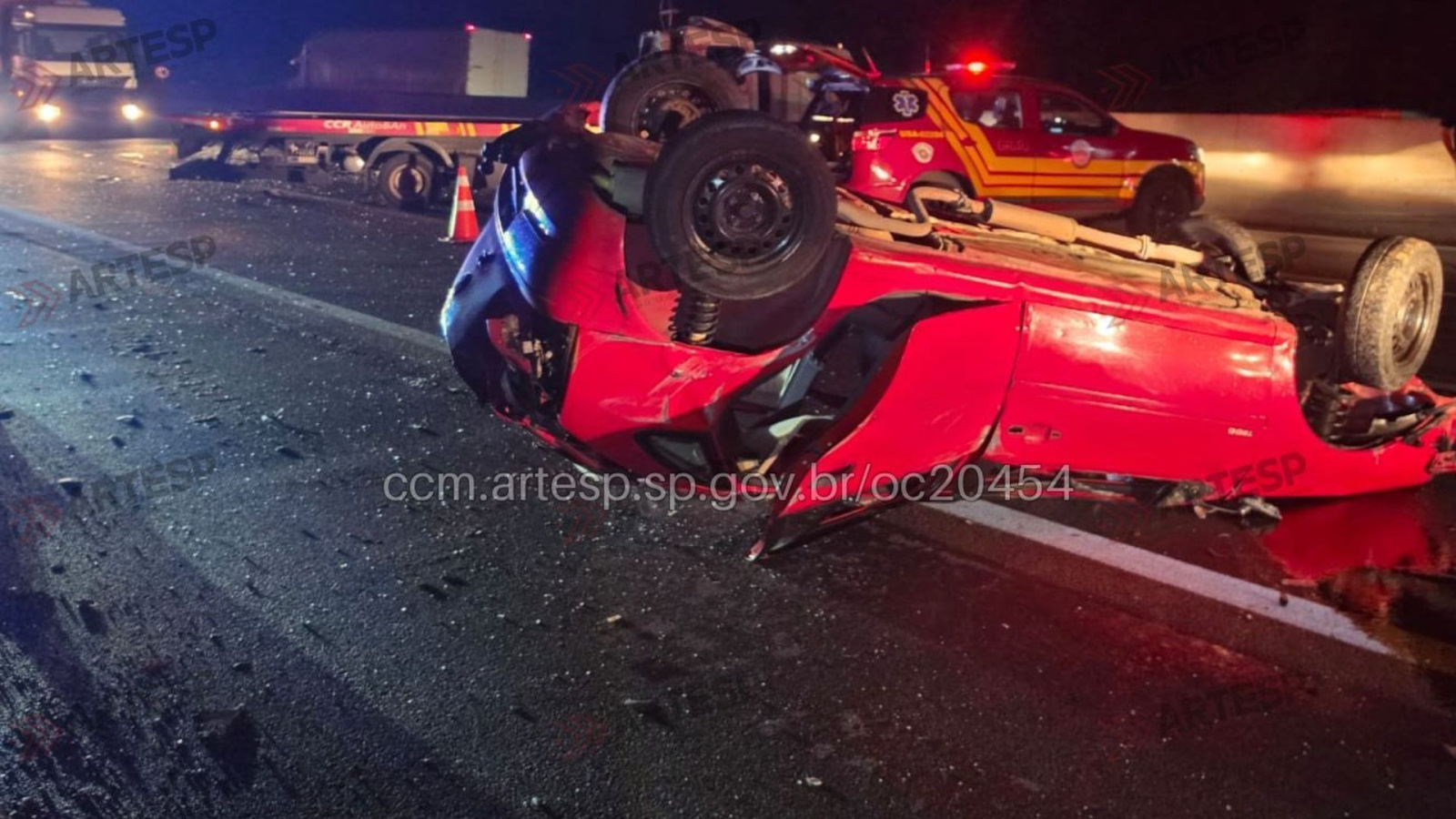Motorista embriagado provoca acidente na Anhanguera e deixa dois mortos