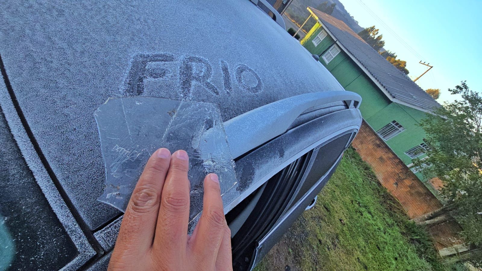 Frio intenso atinge RS após ciclone-bomba; geadas e até 0°C