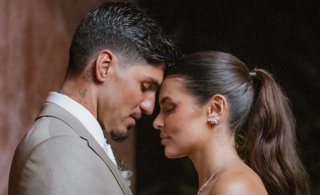 Gabriel Medina celebra casamento e anuncia que será pai
