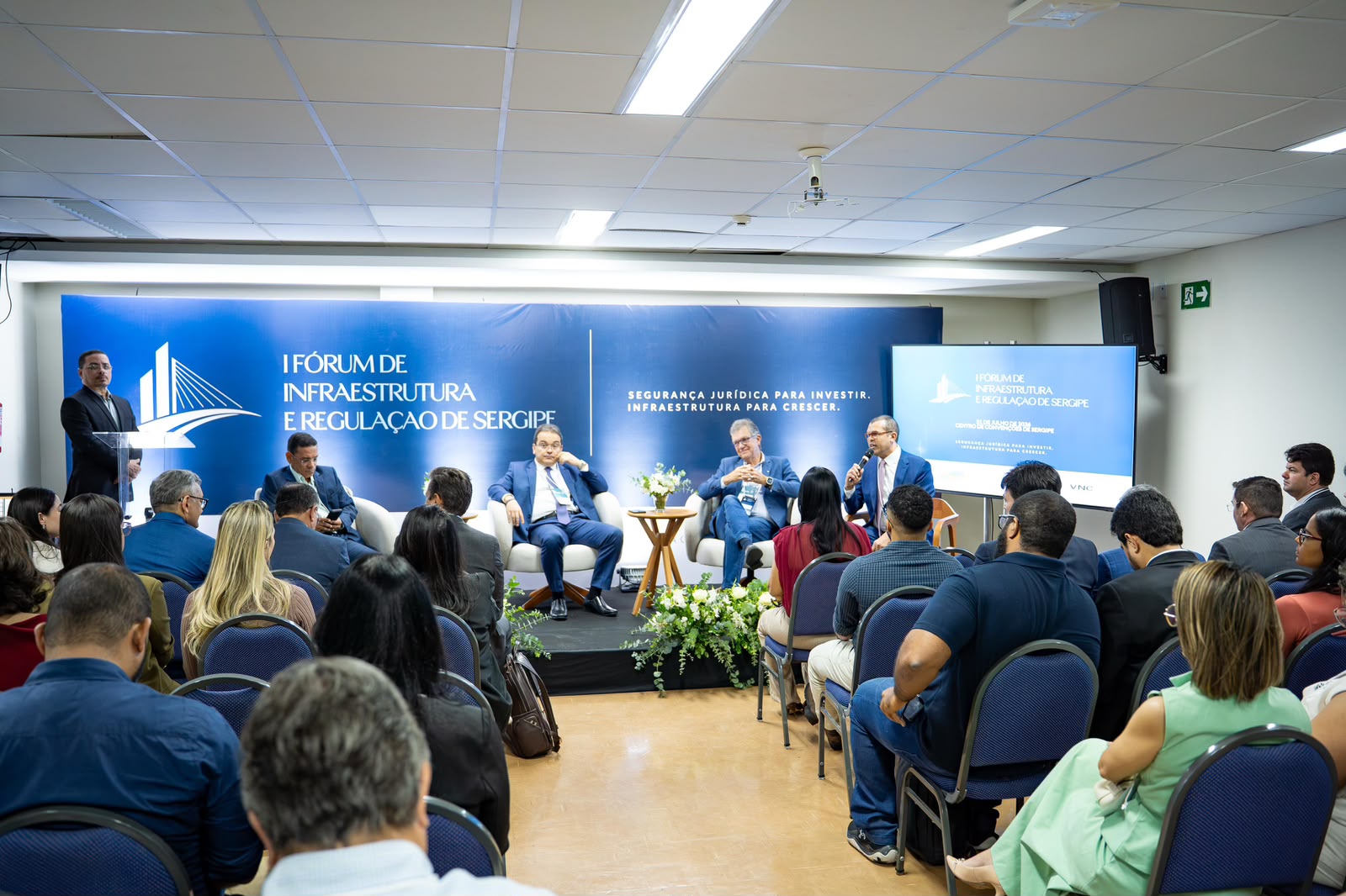 Gestores debatem infraestrutura e segurança jurídica em Sergipe