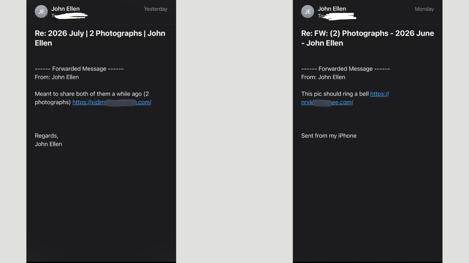 Golpe por e-mail finge parente com fotos e convence a abrir links
