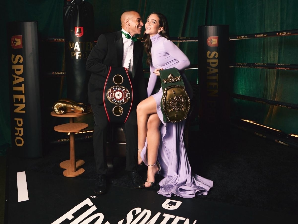 Luan Medeiros conquista cinturão latino da WBA; Mel Maia comemora