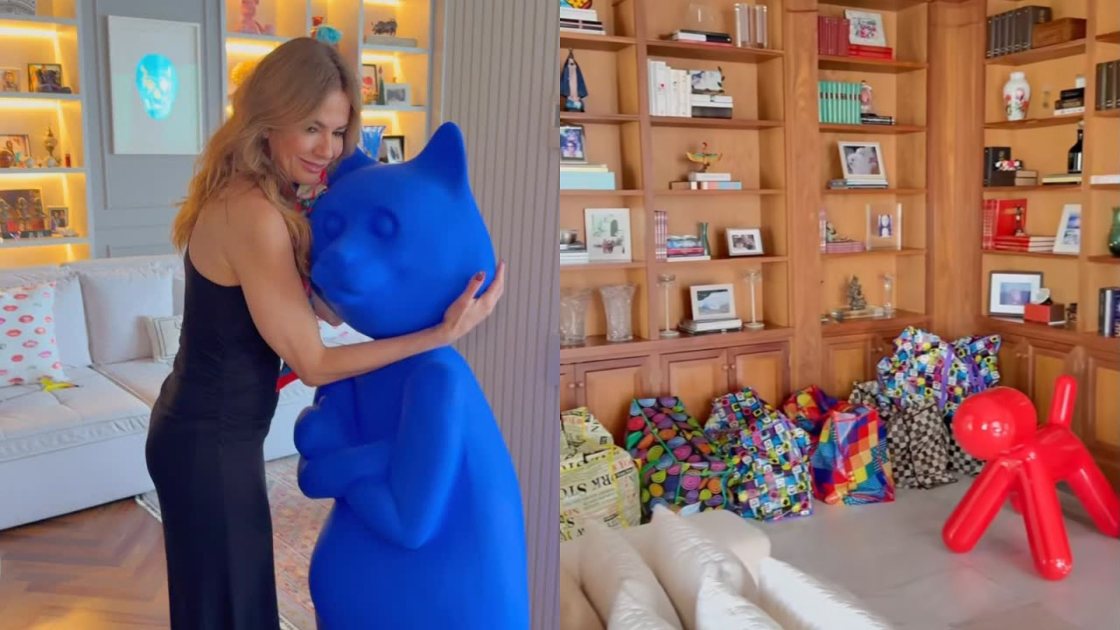 Luciana Gimenez abre tour no triplex de luxo em Cidade Jardim