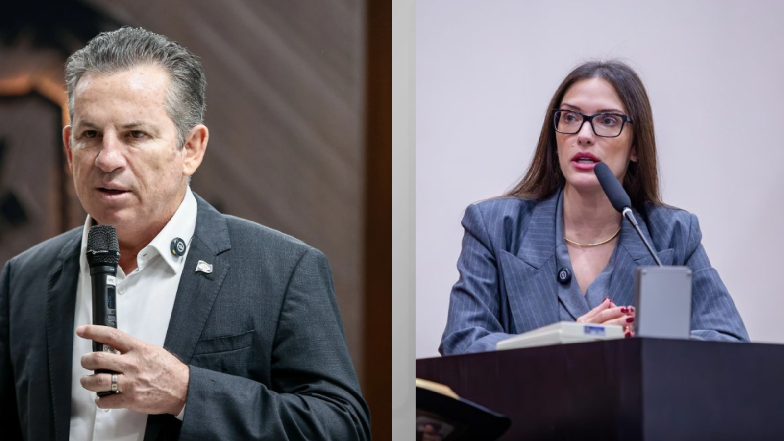 Mauro Mendes e Janaína Riva brigam por liderança nas vagas ao Senado de MT