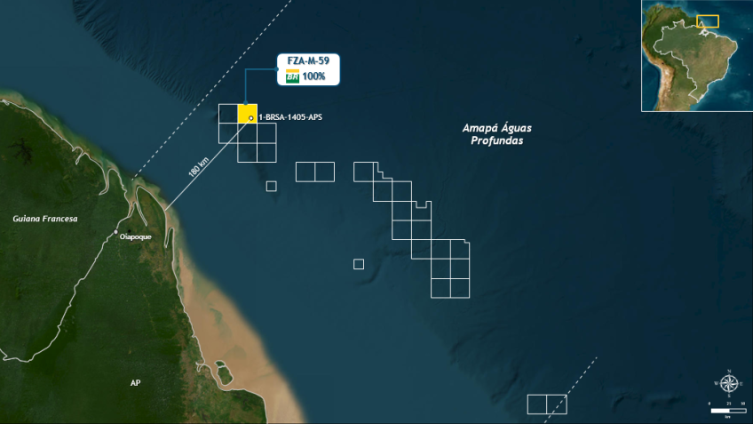 Petrobras detecta indícios de petróleo e gás na Margem Equatorial do Amapá