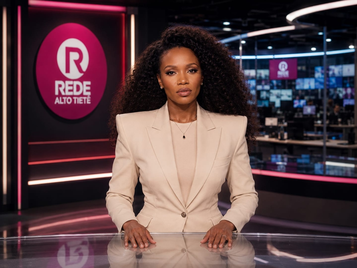 Revista Global estreia Zani Umoja, primeira âncora de IA afro no Brasil