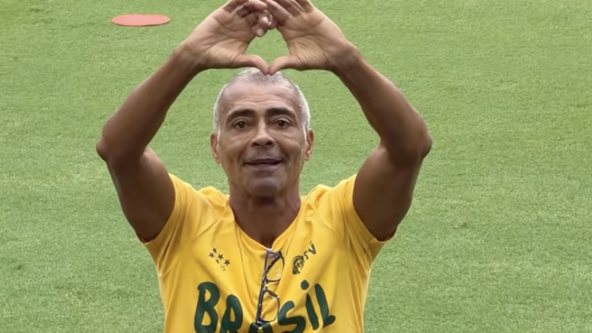 Romário recorre ao TJ-RJ para desbloquear R$32,4 mi da CazéTV