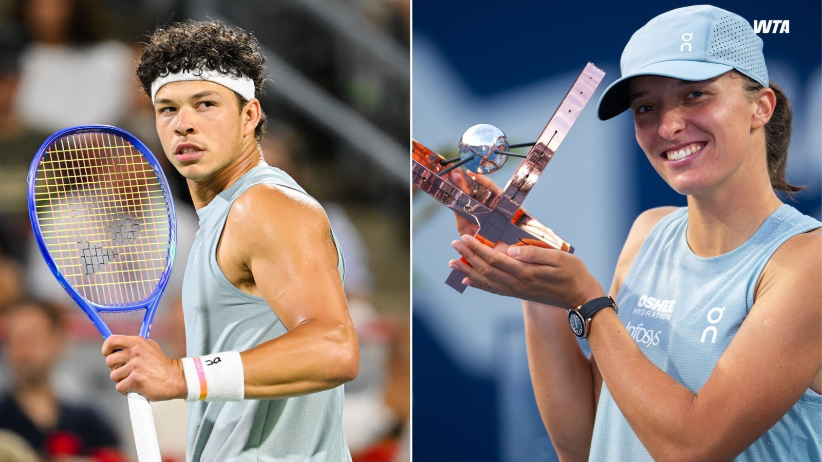 Shelton fatura Masters do Canadá; Swiatek domina WTA 1000