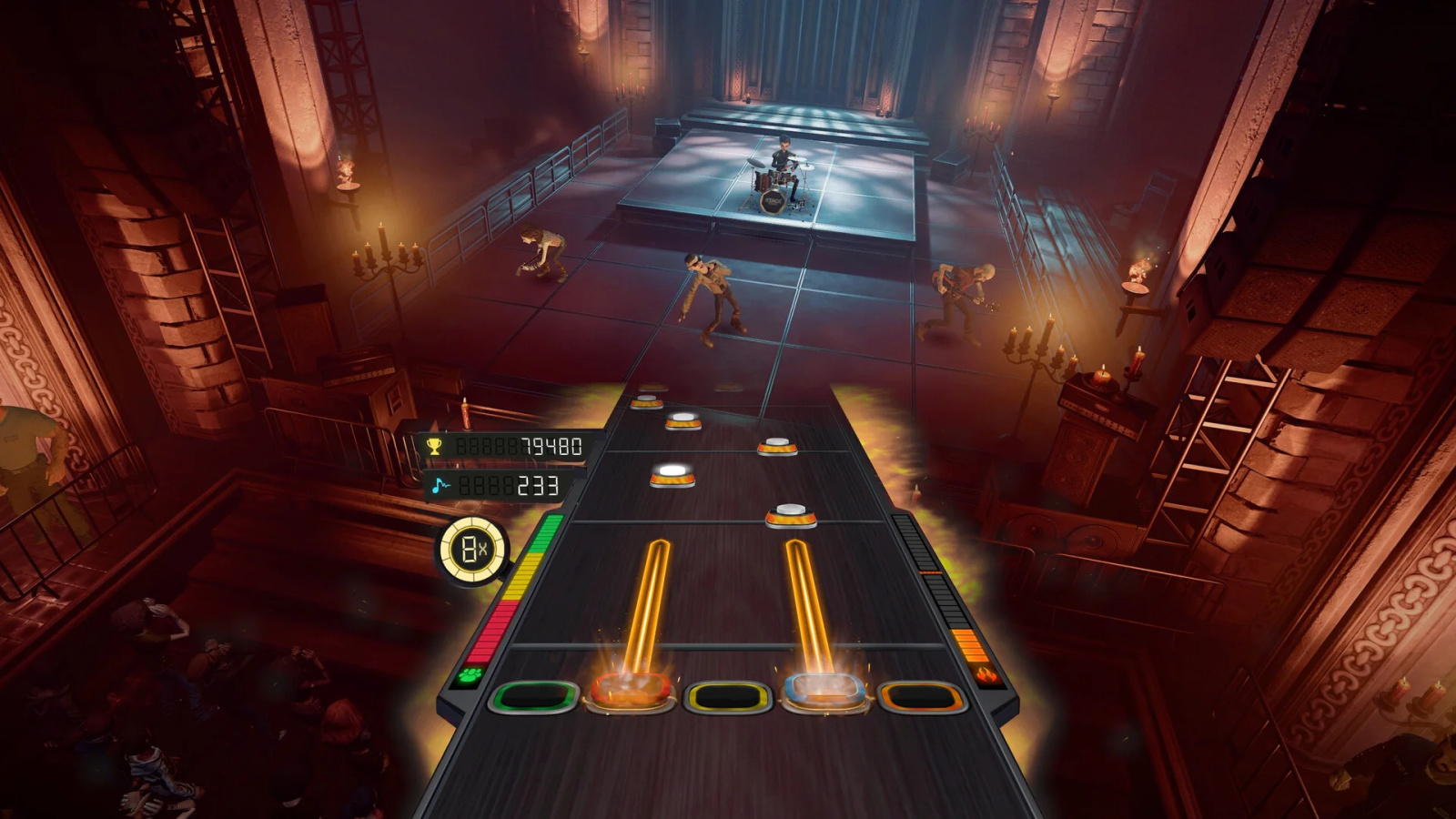 Stage Tour chega com guitarra, microfone e bateria para reviver Guitar Hero