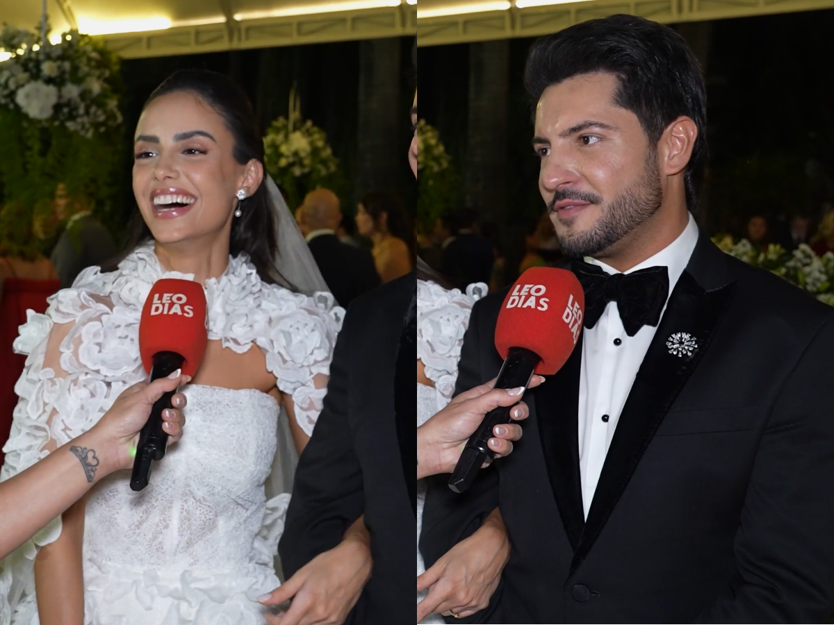 Thiago Bertoldo e Geórgia Fröhlich se casam em SP após coincidência