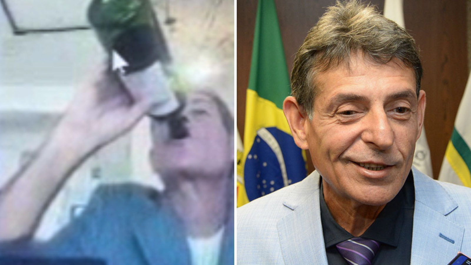TJMG afasta juiz flagrado bebendo vinho em audiência virtual