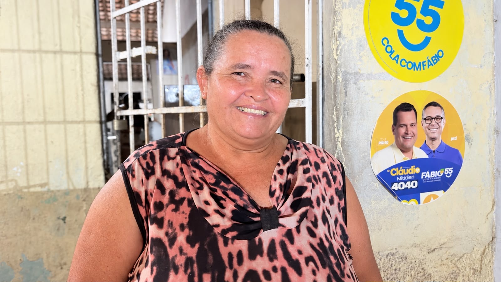 Relatos de moradores sobre a Saúde marcam pisadinha de Cláudio em Nossa Senhora da Glória
